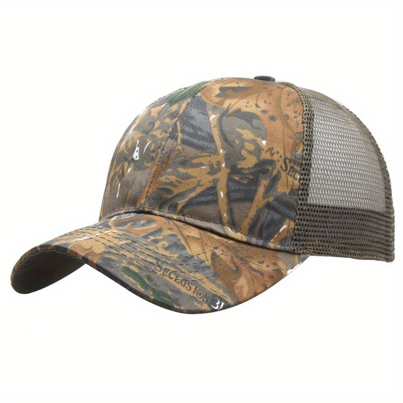 Camouflage Baseball Cap Sun Hat Quick Drying