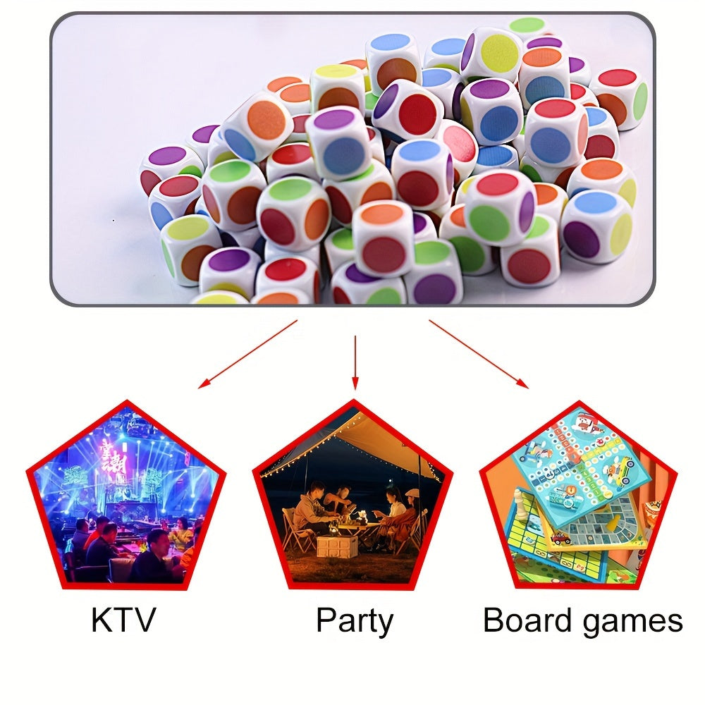 5pcs Multiplayer Dices for Tabletop Board Game Bars Clubs Holiday Gift