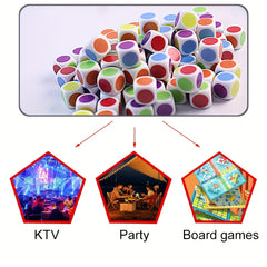 5pcs Multiplayer Dices for Tabletop Board Game Bars Clubs Holiday Gift