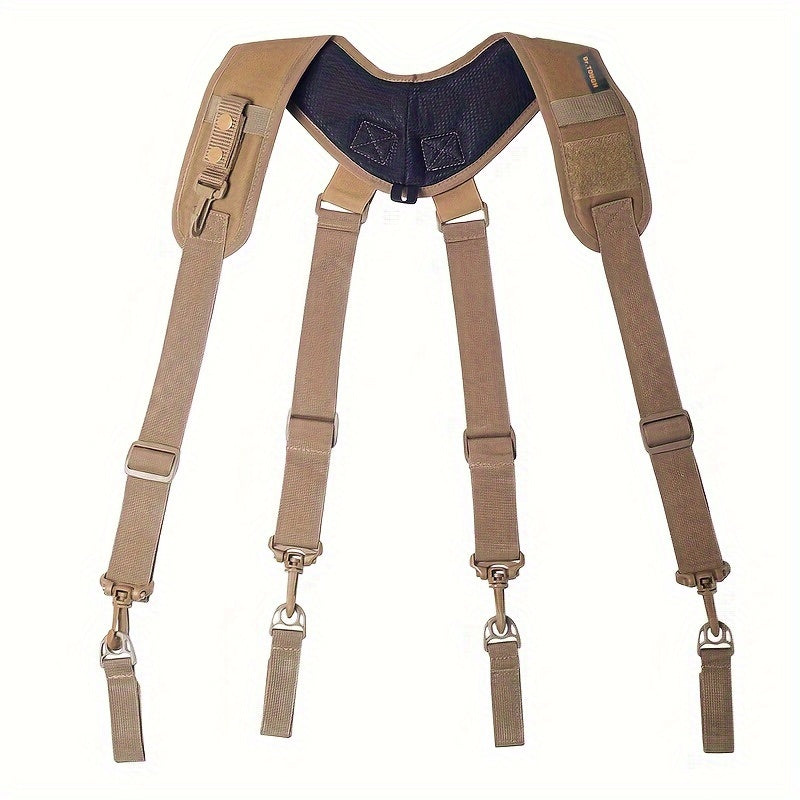 Men's Adjustable Tool Belt X Type Heavy Duty Work Suspenders