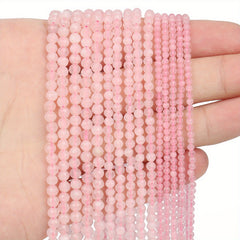Natural Faceted Stone Red Small Beads for Jewelry Making