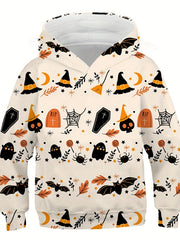 3D Print Pumpkin Kids Hoodie Spring/Autumn Casual Top