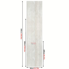Wood Grain Floor Sticker Thickened Matte Vinyl Waterproof Anti Slip Tile Sticker