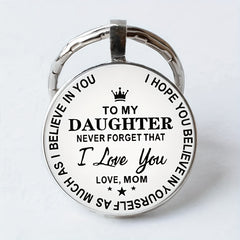 Vintage English Keychain For Mom From Kids
