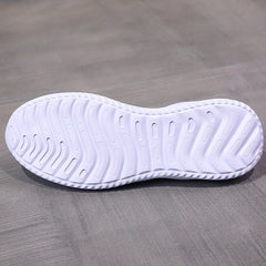 Women's Skull Print Platform Sneakers Lightweight Low Top Walking Shoes