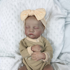 Levi Reborn Baby Doll Sleeping Newborn 3D Skin Collectible Art