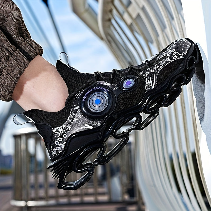 Men's Breathable Blade Sneakers For Jogging Tennis Gym