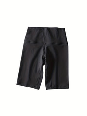 High Waist Butt Lifting Biker Shorts for Women