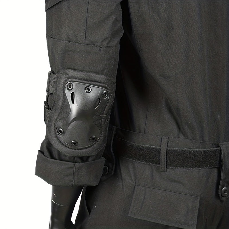 4pcs Outdoor Combat Protective Gear Elbow Knee Pads Set