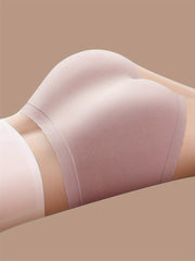 Lace Trim Briefs Comfy Stretchy Panties Lingerie Underwear