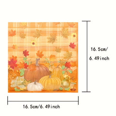Thanksgiving Tablecloth Plates Cups Napkins Banner Set