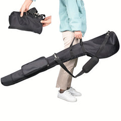 Portable Golf Club Carrier with Adjustable Straps