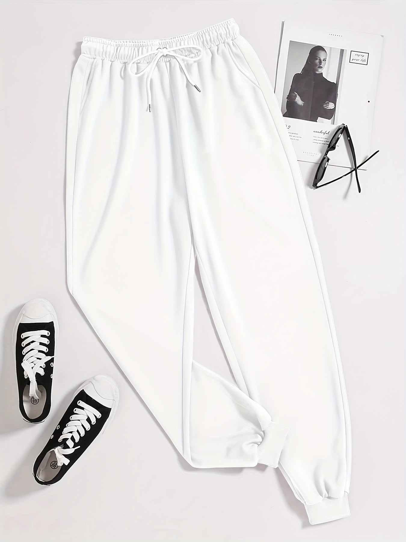 Casual Joggers Sweatpants Sports Pants Spring Fall Women's Clothing