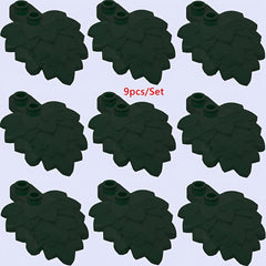 9pcs Mini Building Block DIY Farm Grass Plant Garden Scene Play Christmas G