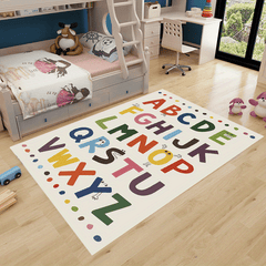 Educational Alphabet Rug for Living Room
