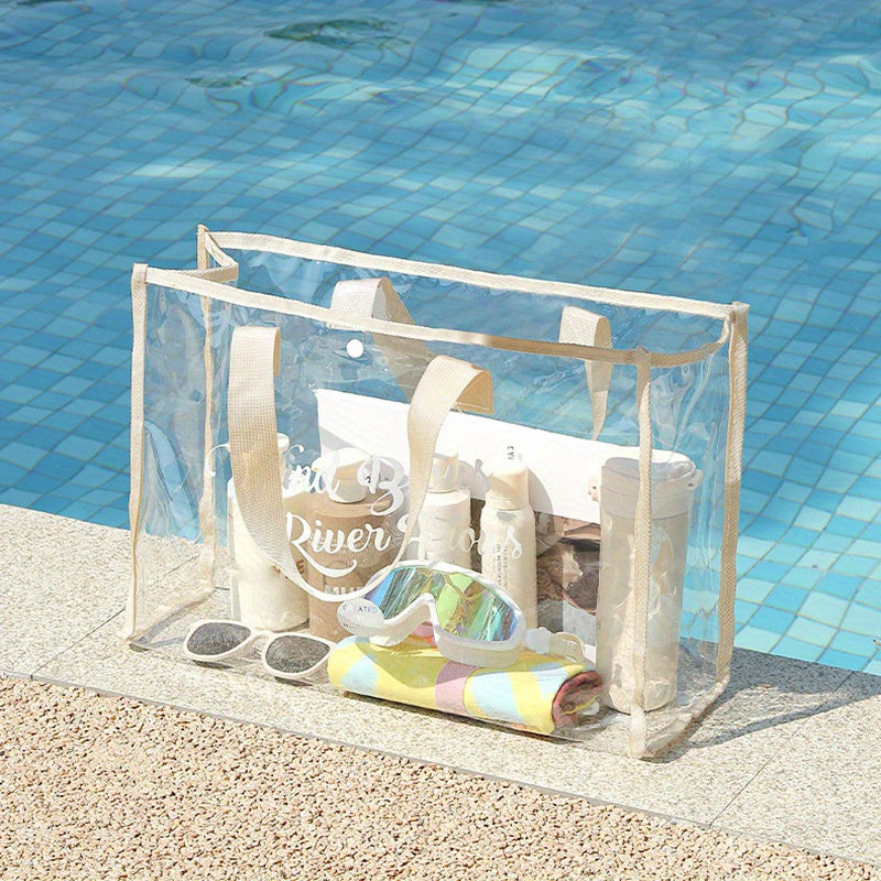 Transparent Outdoor Swimming Bag Waterproof Beach Bag