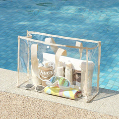 Transparent Outdoor Swimming Bag Waterproof Beach Bag