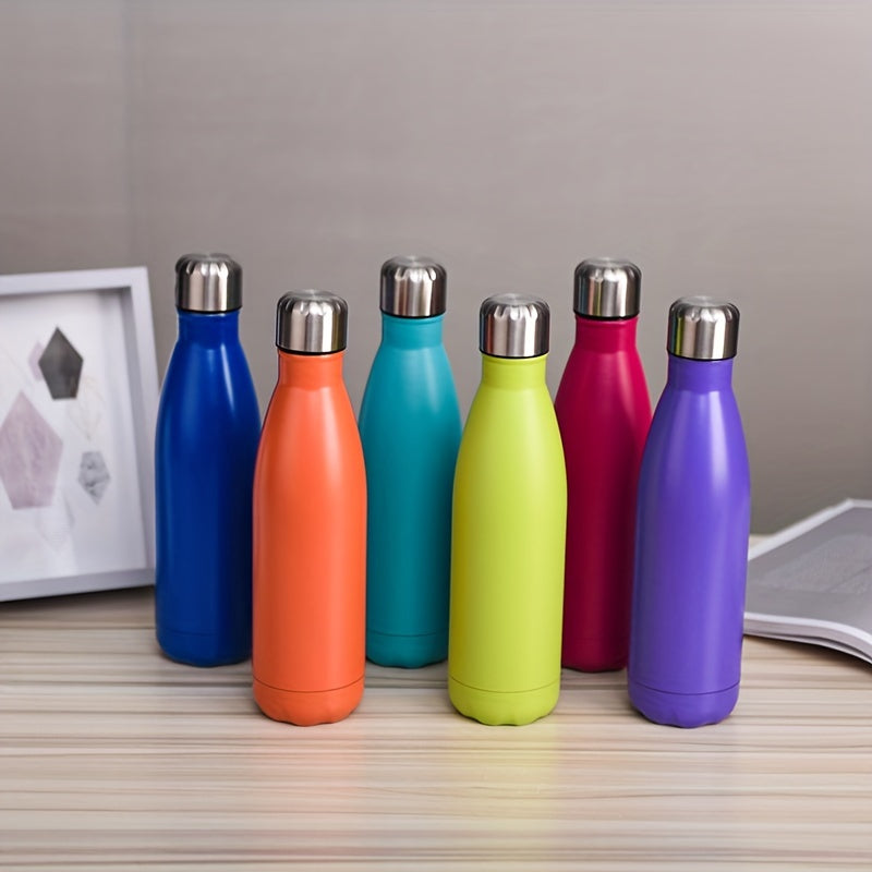 500ml Double Layer Stainless Steel Vacuum Cup Sports Water Car Gift