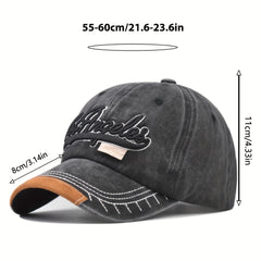 Unisex Cotton Sunshade Adjustable Baseball Cap For Outdoor Sport