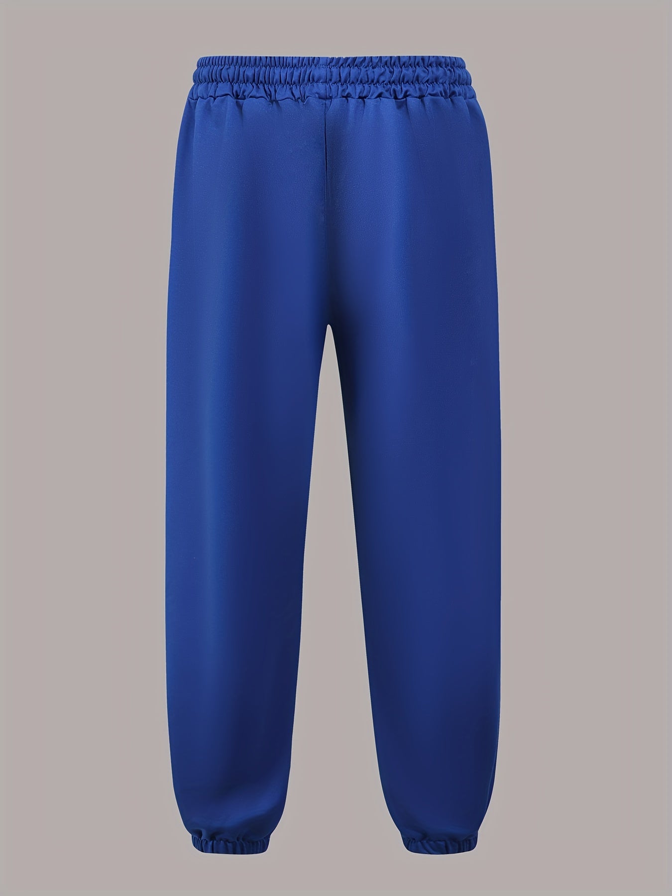 Boy & Cross Pattern Joggers Men s Casual Stretch Waist Drawstring Sports Pants