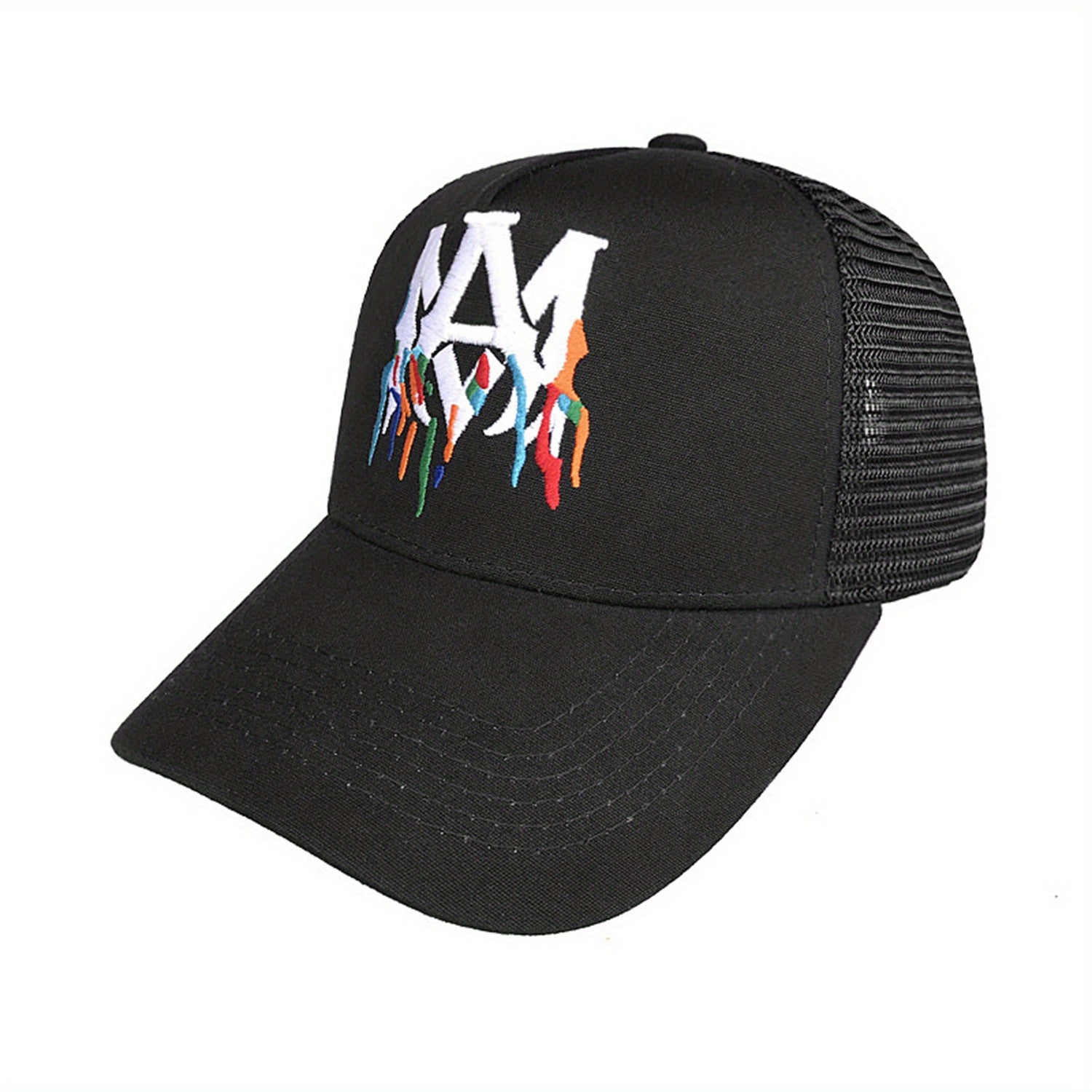 Embroidered Letter Trucker Hat Hip Hop Cap Dad Hat