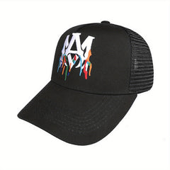 Embroidered Letter Trucker Hat Hip Hop Cap Dad Hat
