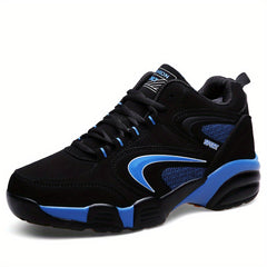 Men's Lace up Chunky Shoes Casual Outdoor Anti skid Durable Sneakers
