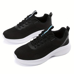 Men's Lightweight Woven Running Shoes Breathable Outdoor Sports Shoes