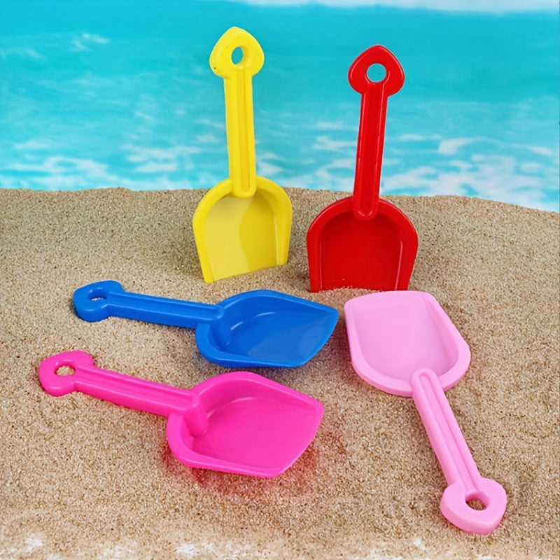 10pcs Beach Toys Plastic Small Shovels Kindergarten Sand Pool Sand Digging Water