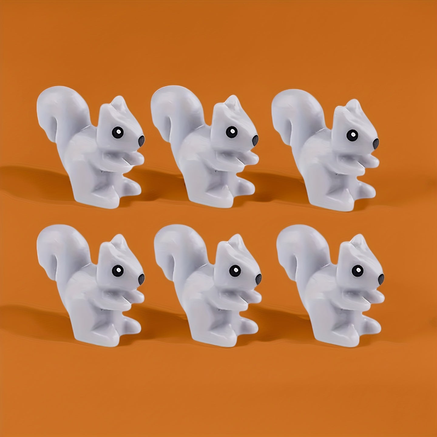 6pcs Mini Squirrel Building Blocks Set - Ideal Christmas, Birthday Gift