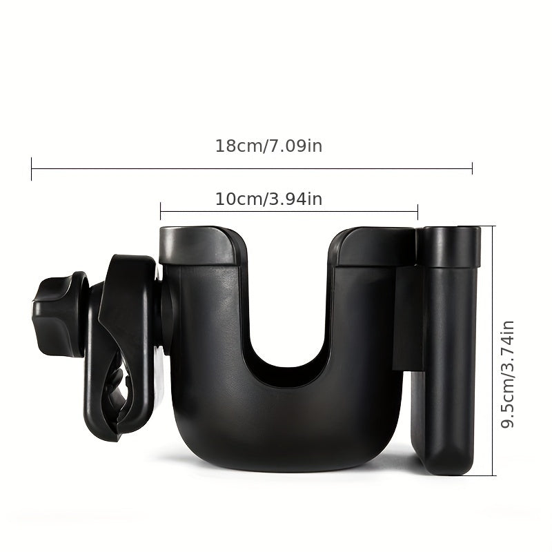 Stroller Cup Holder with Phone Holder