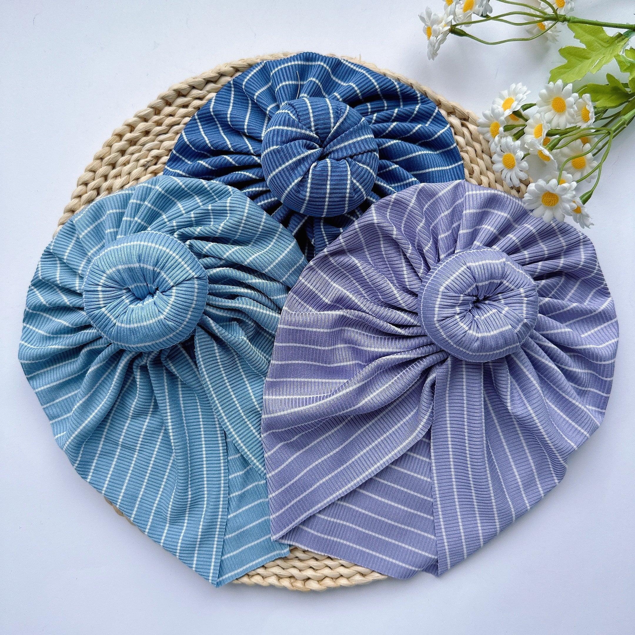 Soft Elastic Cap Baby Donut Pit Cap For Girl