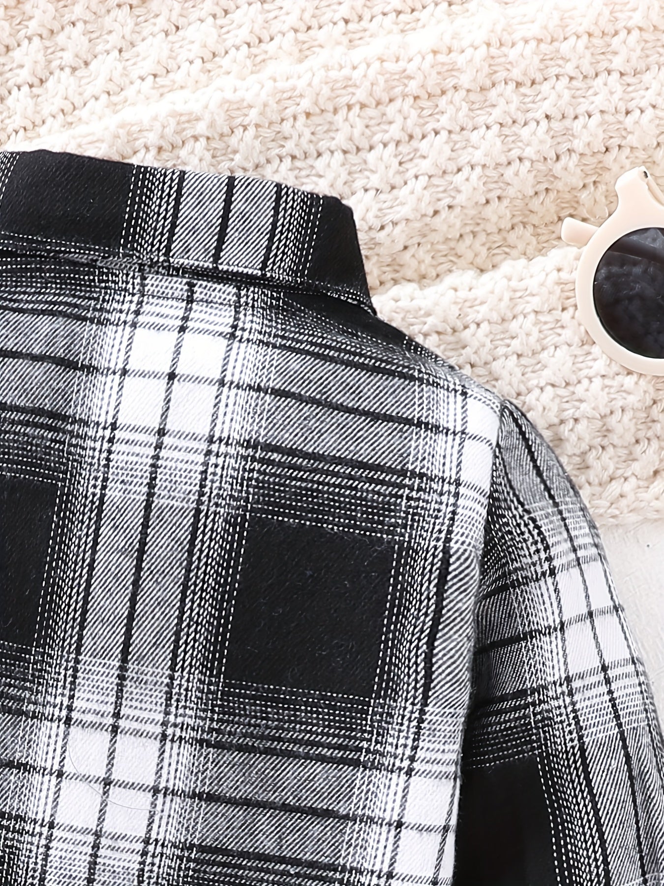 Plaid Button Down Shirt for Toddler Boys
