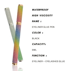 Waterproof Self Adhesive Eyeliner Glue Pen for Eyelash