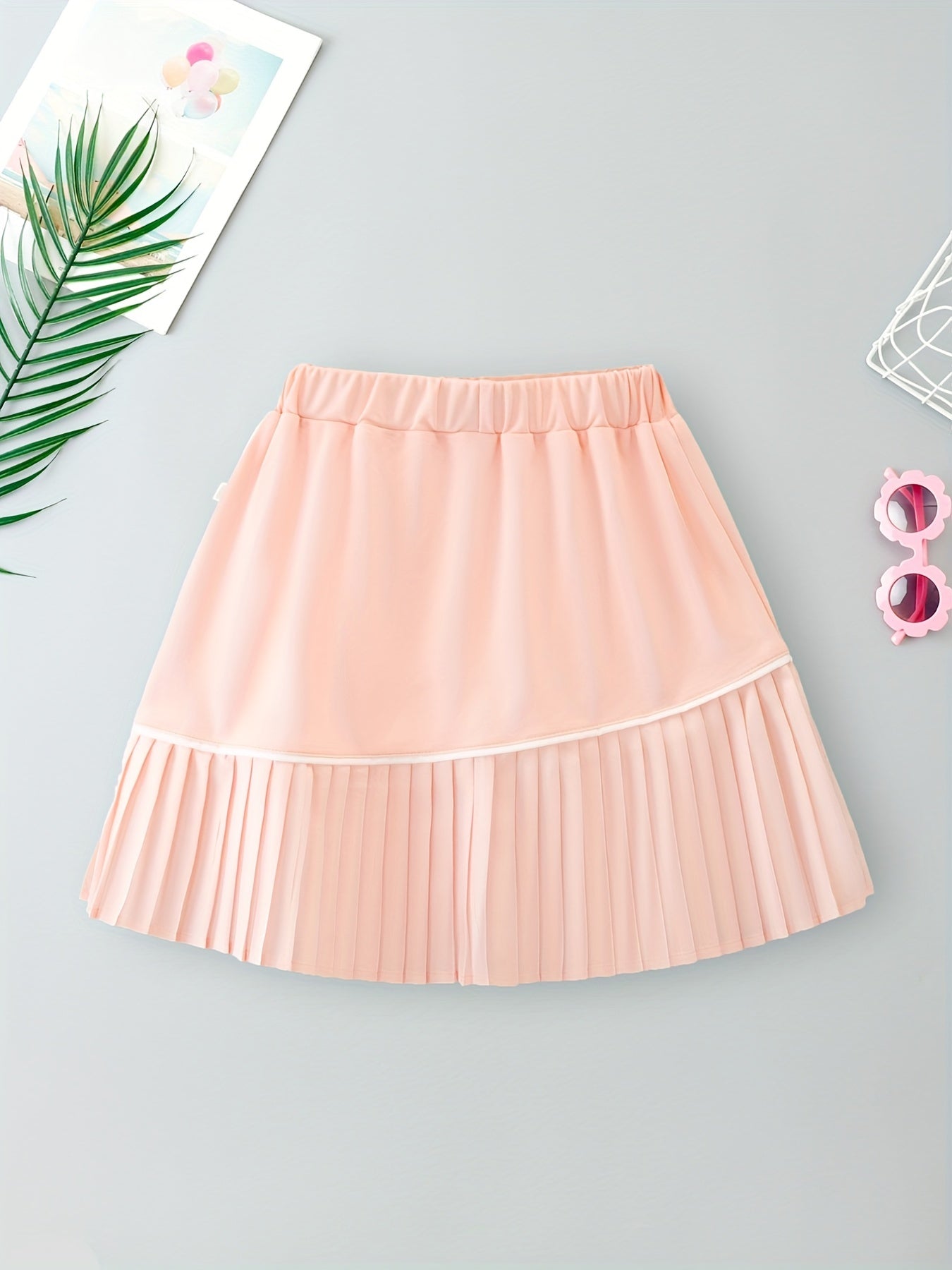 Girls Activewear Skort Pleated Tennis Golf Skorts Athletic High Waisted