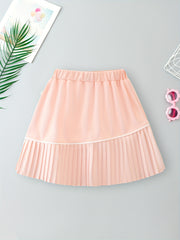 Girls Activewear Skort Pleated Tennis Golf Skorts Athletic High Waisted