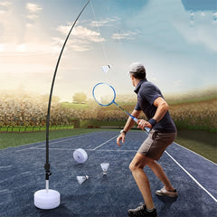 Adjustable Badminton Training Kit for Beginners