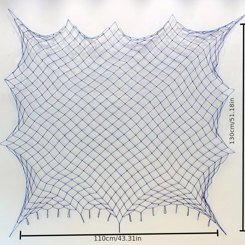 Natural Cotton Fish Net for Mermaid & Pirate Party, Beach Table Cover