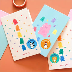 500Pcs Forest Animal Stickers Kids Reward Labels Scrapbook Stationery