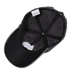 Men's Vintage Letters DAD MoM Washed Baseball Cap
