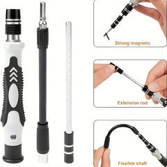 115-in-1 Mobile Repair Tool Kit Precision Screwdriver Set