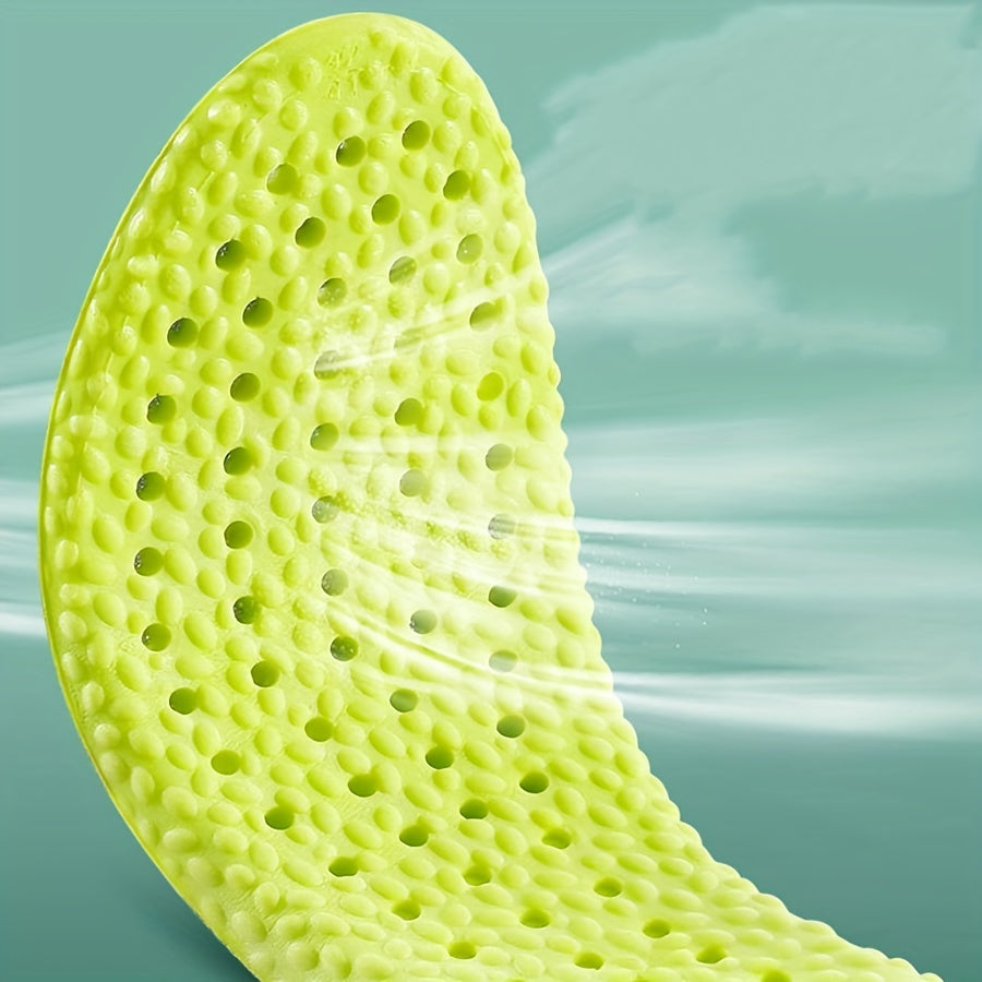 Sports Shock Absorption Insoles High Elastic Running Sneaker Insoles