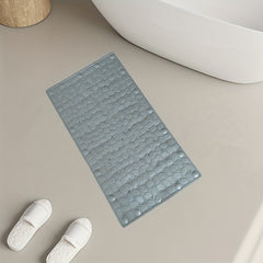 Non Slip Bathtub Mat Soft Rubber Bathroom Bathmat Water resistant Hand Wash