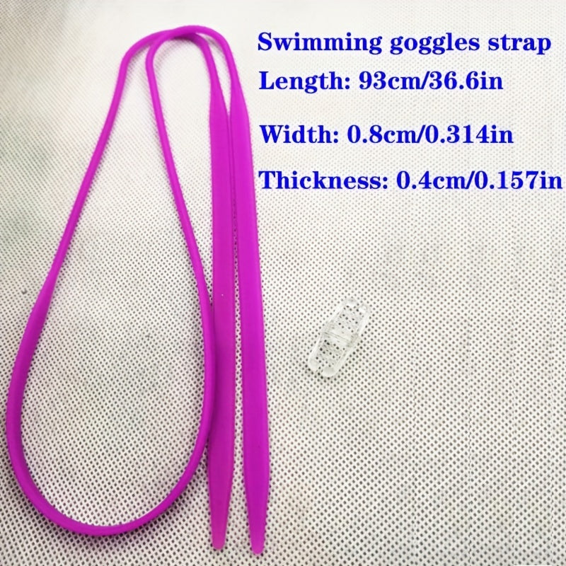 Elastic Mirror Strap for Swimming Goggles - Secure and Comfortable Fit