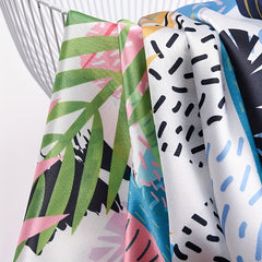 Digital Printed Satin Nightgown Slip Dress Fabric DIY Sewing Supplies
