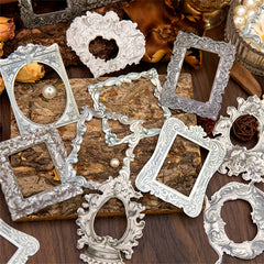 10pcs Retro Border Journal DIY Material Pack