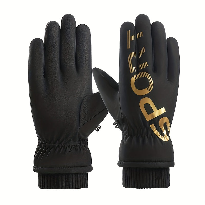 Waterproof Non-slip Touch Screen Gloves for Outdoor Activities