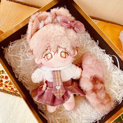 College Style Doll Clothes Set - Pink/Grey for 7.87inch Doll