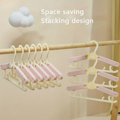 5pcs Cloud Children's Hangers for Baby Clothes