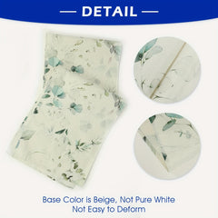 Green Eucalyptus Table Runner 182cm Long for Home Party Decor